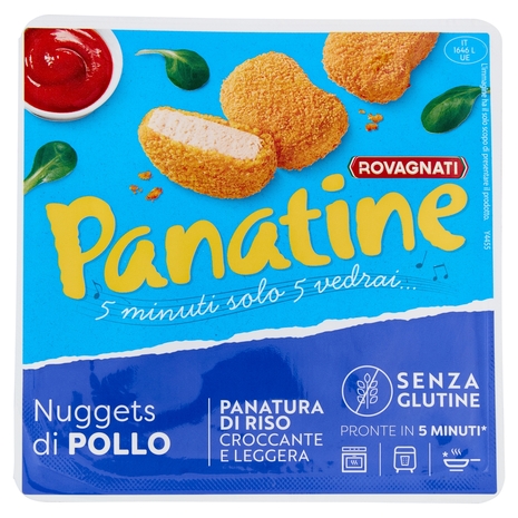 Rovagnati Panatine Nuggets di Pollo 144 g
